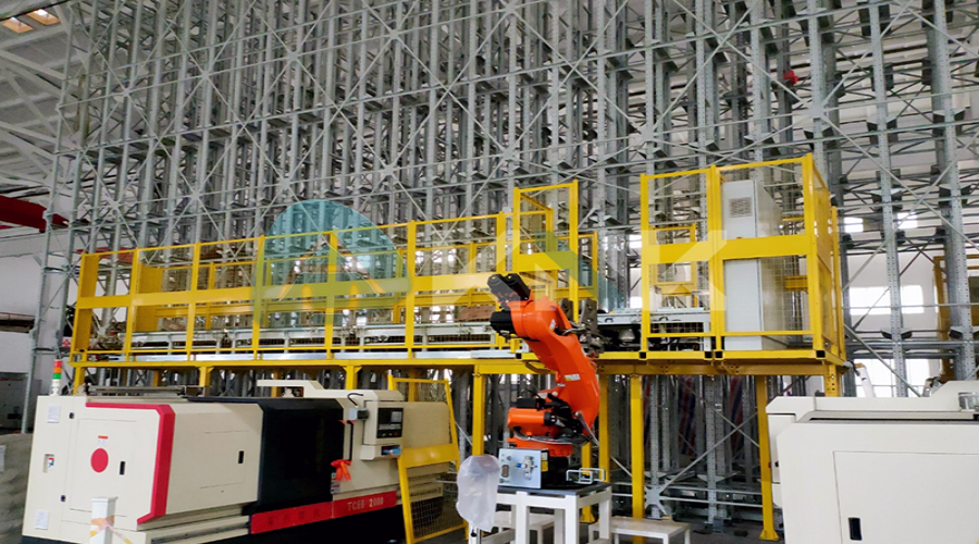 食品行业堆垛机/四向车式立体仓库